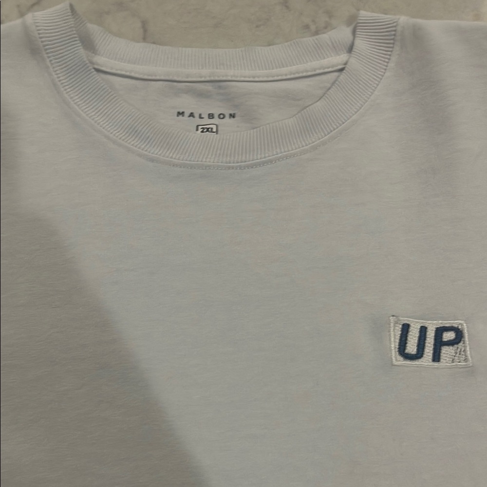 Malbon wheels up collab long sleeve tshirt size XXL